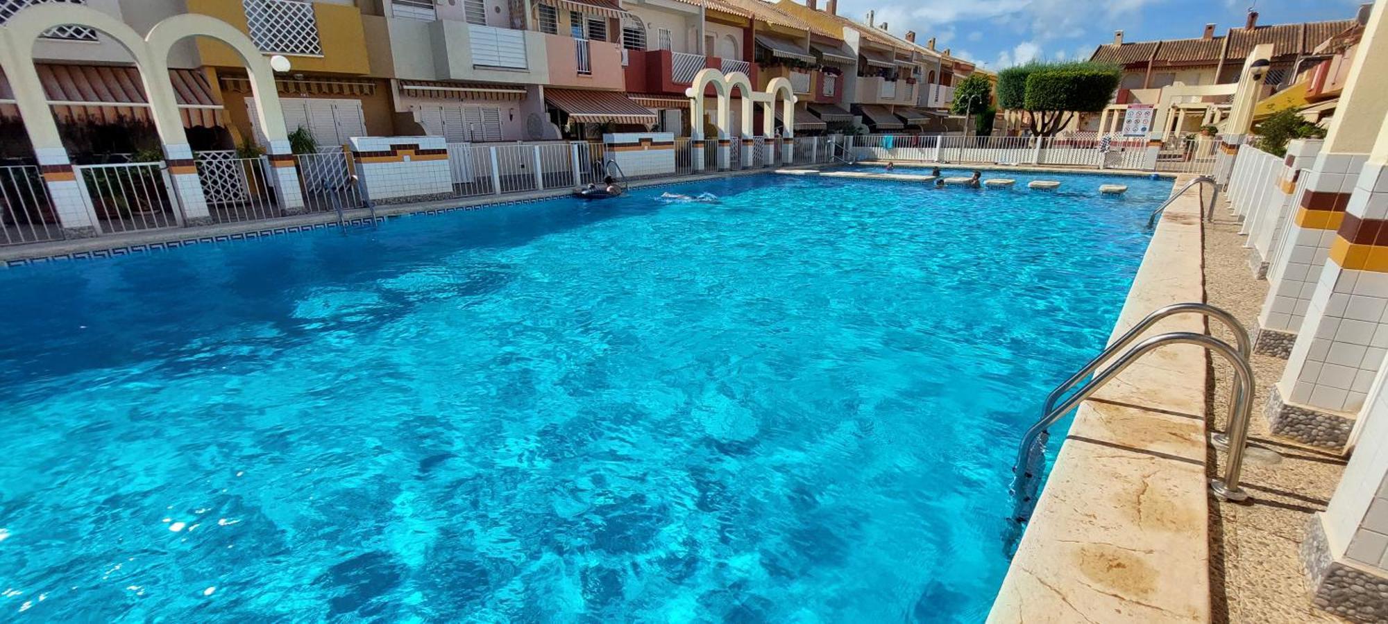 Casa Del Sol - Santiago De La Ribera, San Javier, 600 M From The Beach, Swimming Pool Exterior foto